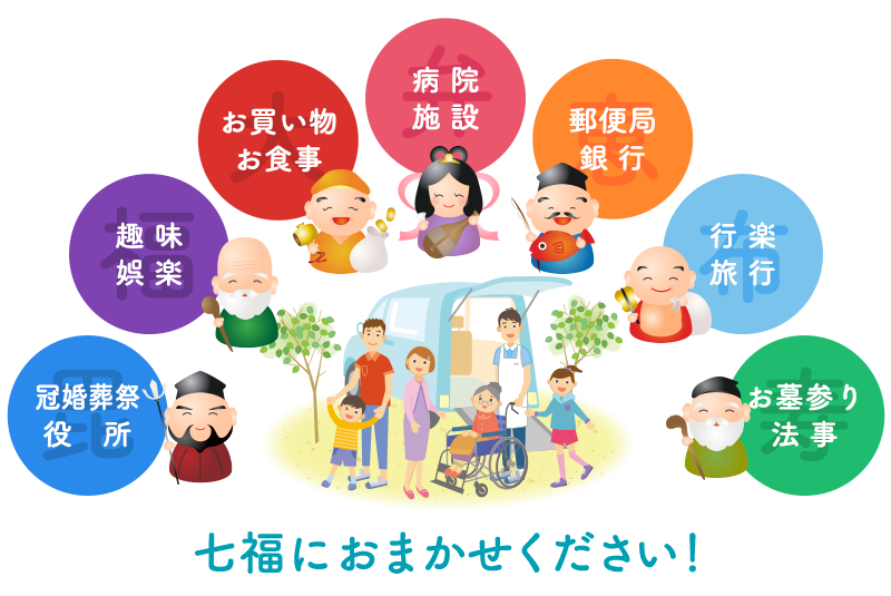 七福におまかせください